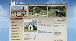 Desktop Screenshot of bilence.cz