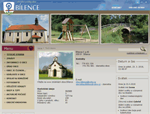 Tablet Screenshot of bilence.cz